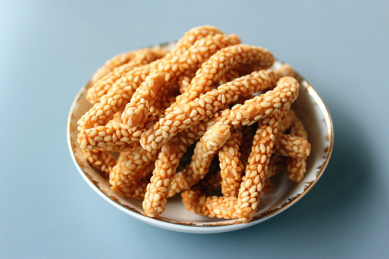 散装香酥芝麻条麻山药手工糕点传统美食满满芝麻整箱净9斤包邮