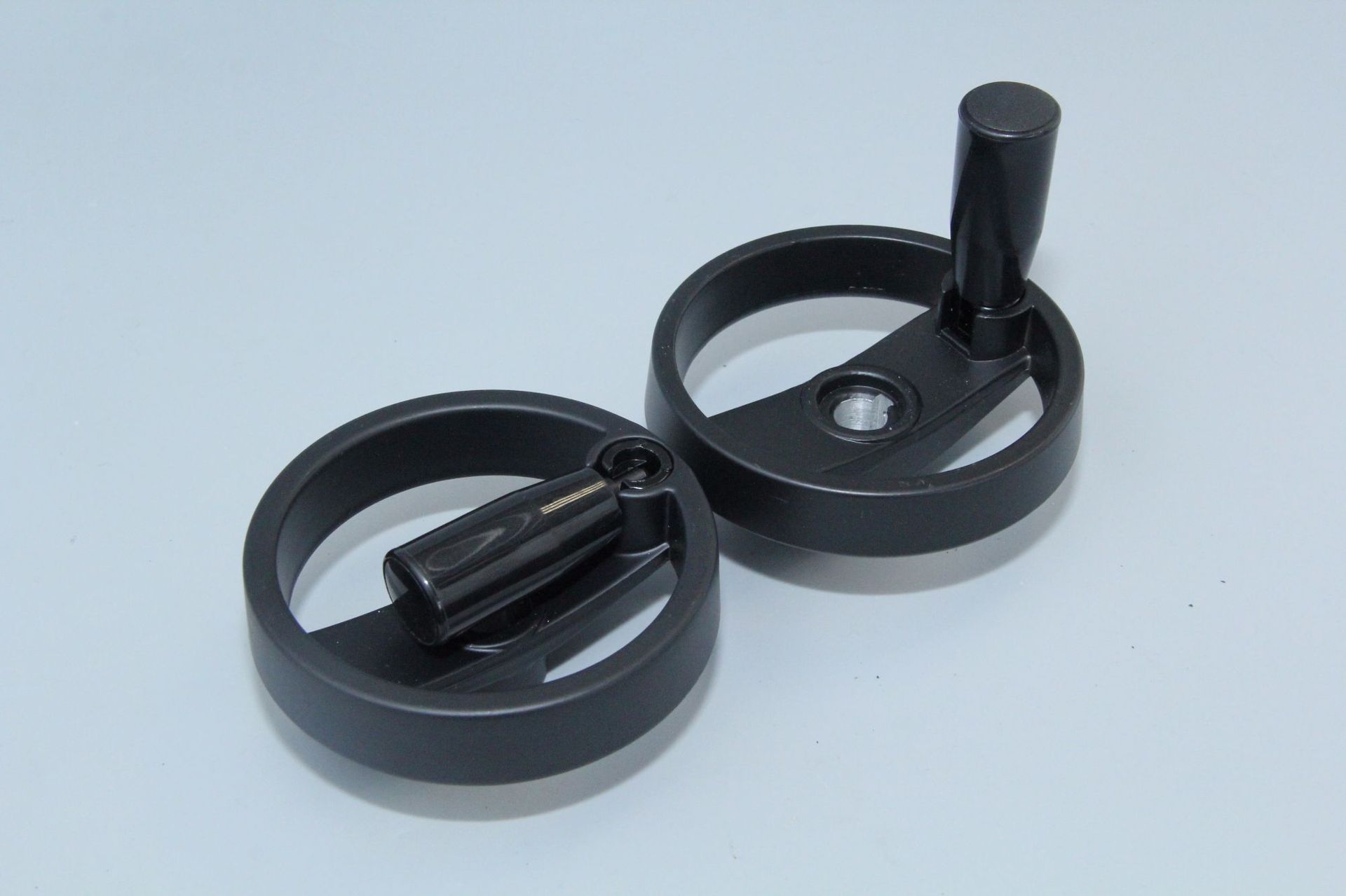 波纹可折叠手柄双辐条手轮 铝合金手轮 机床手轮 可折叠手柄手轮