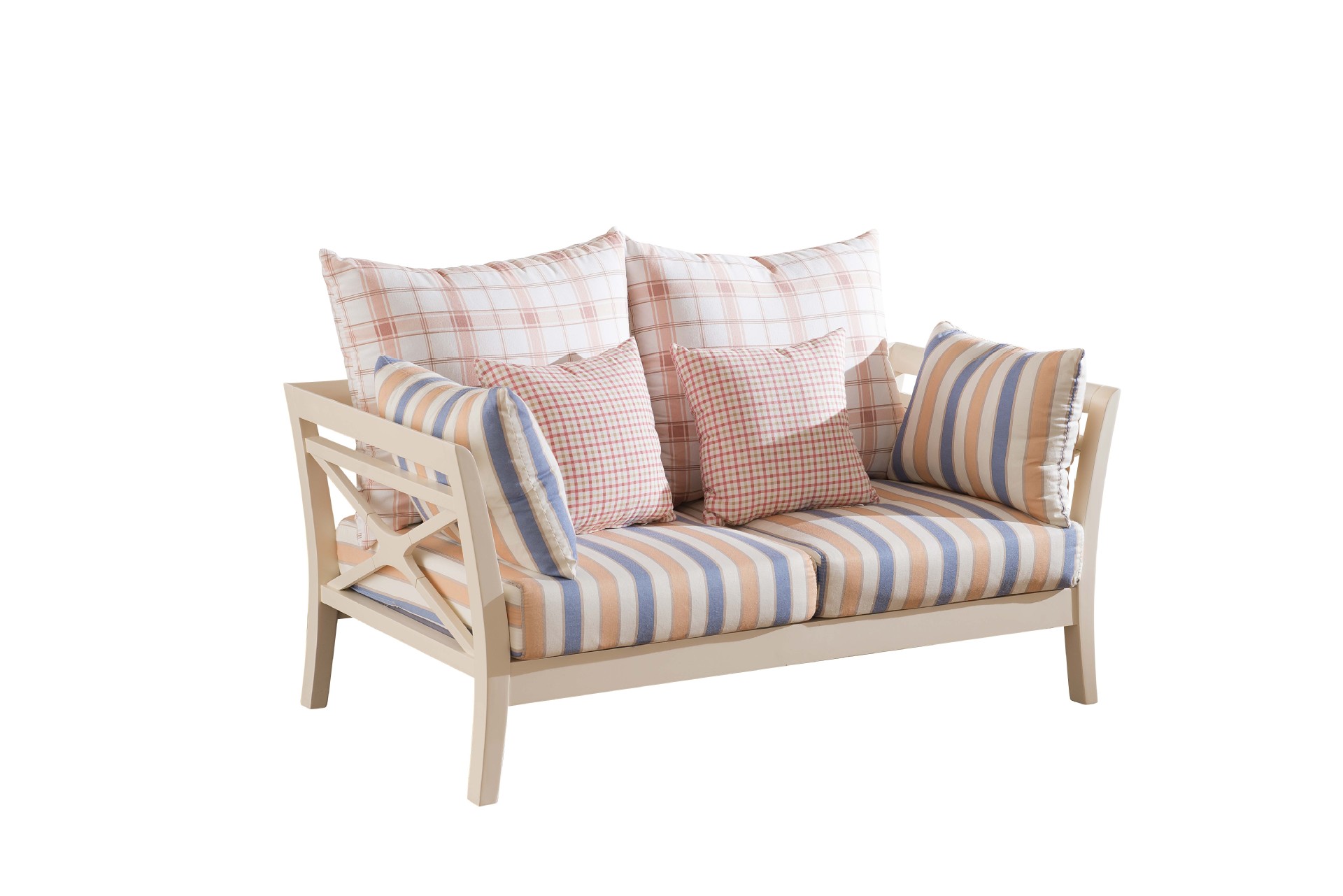 韩式简约碎花布艺沙发客厅小户型组合小清新沙发田园风沙发