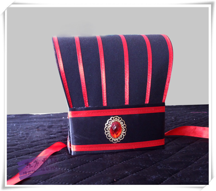 跑男吃糖游戏同款帽子道具古代皇帝状元官帽古装演出大臣帽子