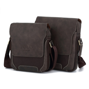 保罗男包 新款牛津布百搭单肩休闲包包 polo手提斜跨包 现货代发
