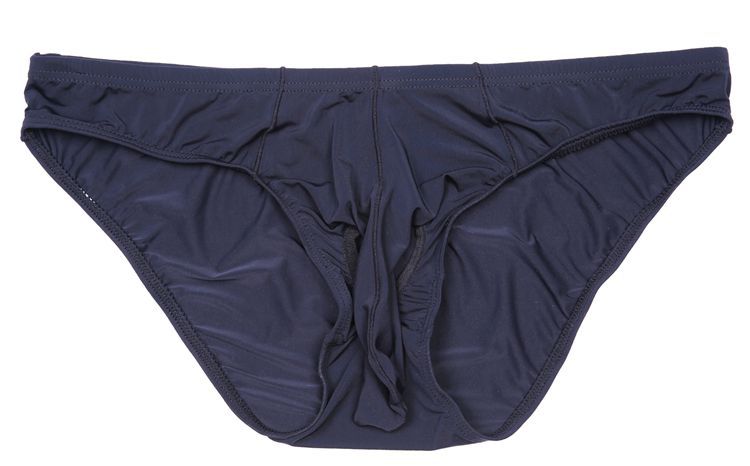 男士三角性感冰丝象鼻裤露jj枪蛋分离一件代发