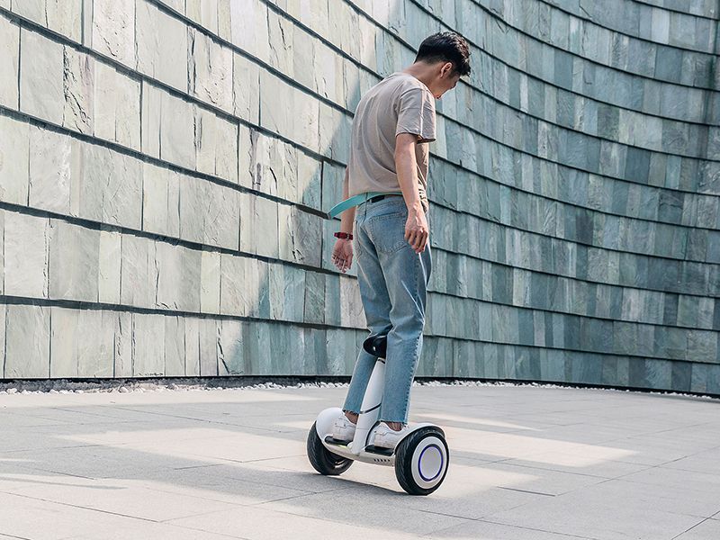 新款mini plus脚控版平衡车代步车加扶杆思维扭扭车 电动平衡车