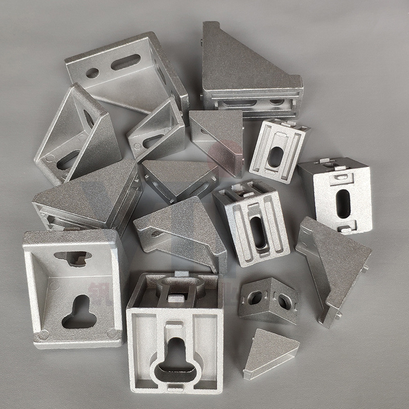 铝型材配件角码铝合金203040铝型材连接件活动铝角现货