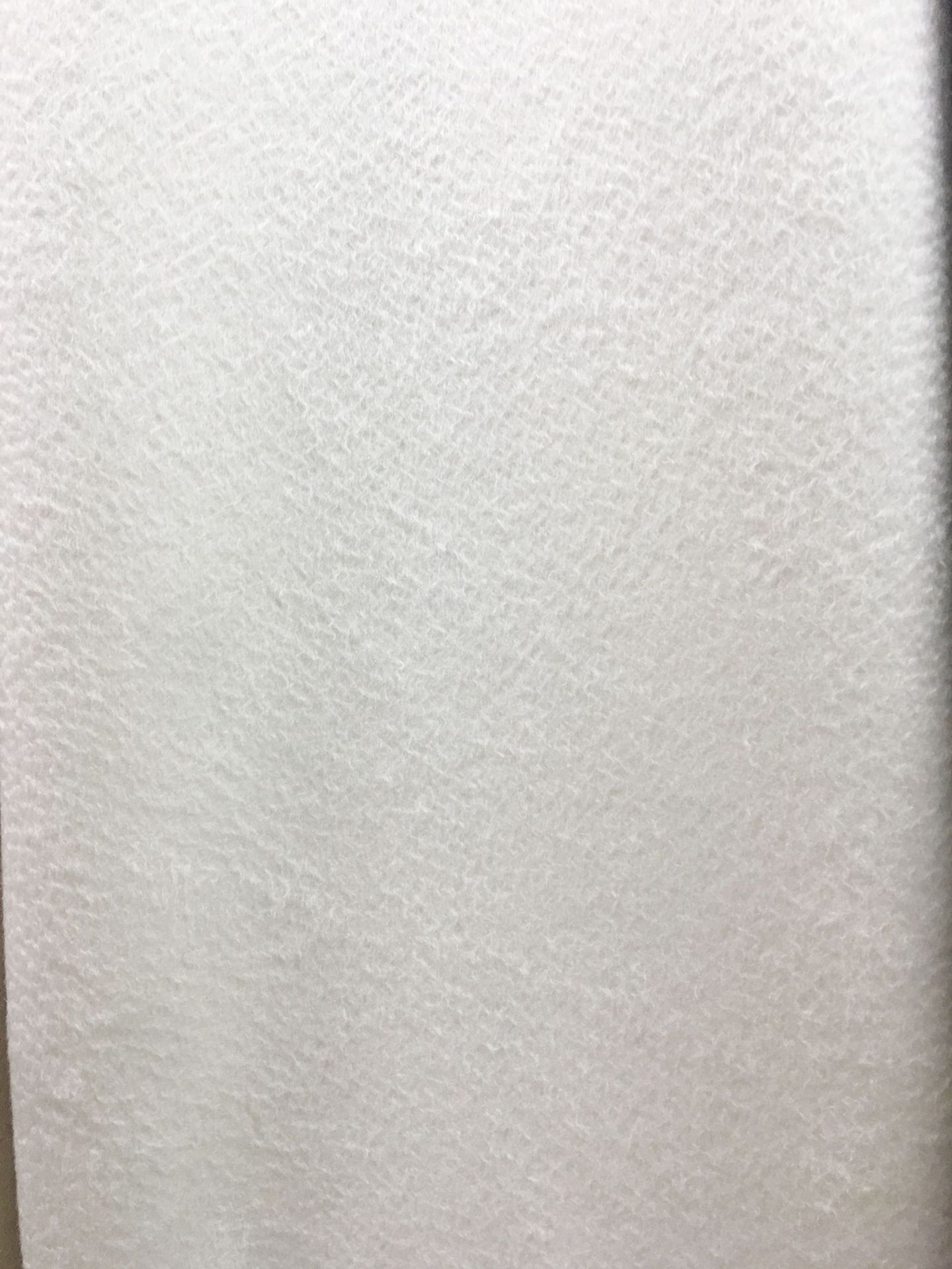 漂白色全毛双面水波纹羊绒面料 白色水波纹大衣呢面料 19新款现货