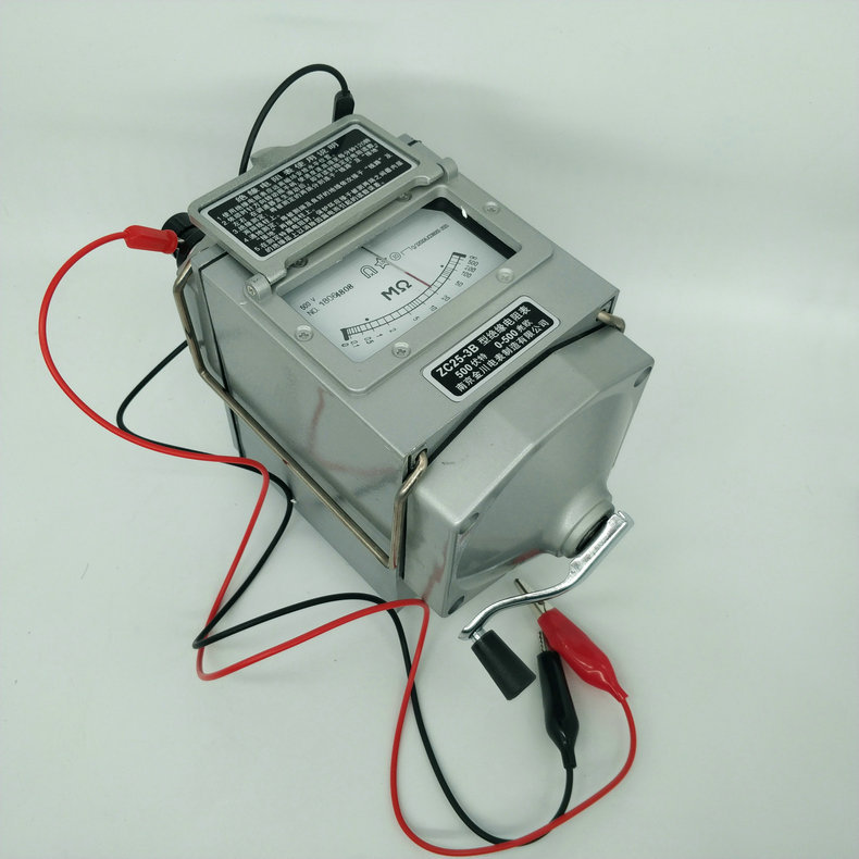 上海六厂zc-7绝缘电阻表 摇表 500v 1000v 2500v 5000v