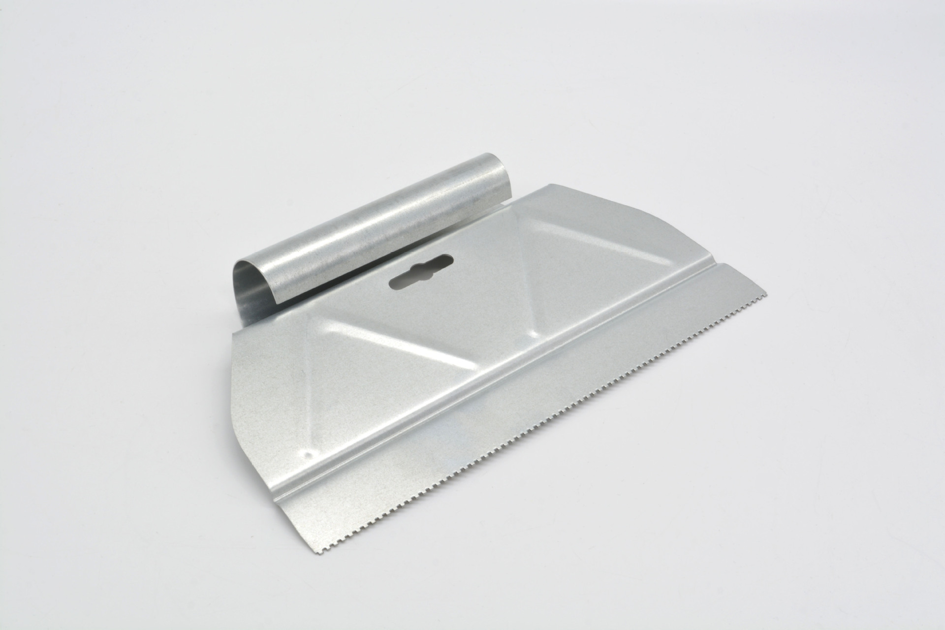 铁抹子美式刮刀厂家直销带齿梯形刮板匠作泥工工具齿形油灰刀铲刀