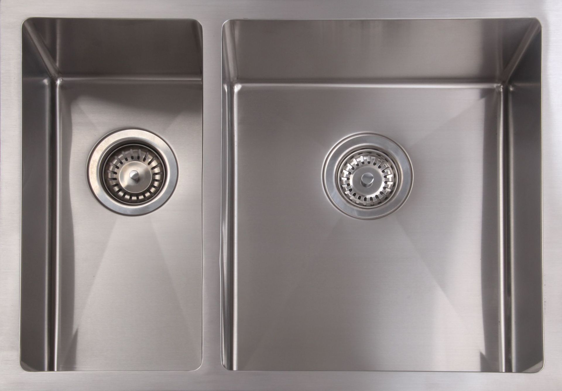 双槽水槽 高档优质高级不锈钢厨房双水槽 家用小圆角r10双槽