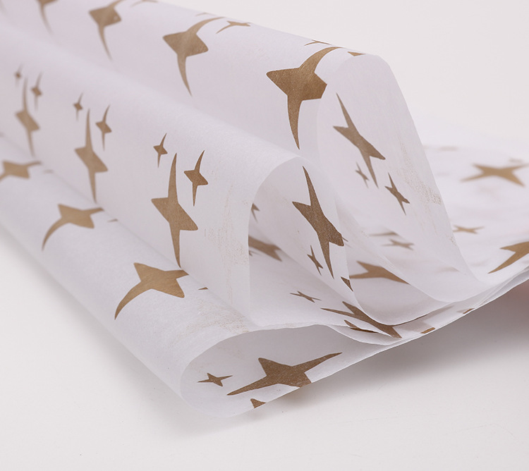 厂家直销17g白色拷贝纸服装鞋子半透明包装纸 防潮透气薄页雪梨纸