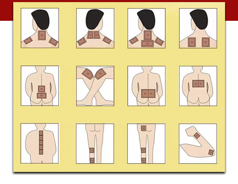 优香老姜贴生姜发热贴驱寒膝盖关节保暖热敷疼痛贴颈椎肩周腰椎贴