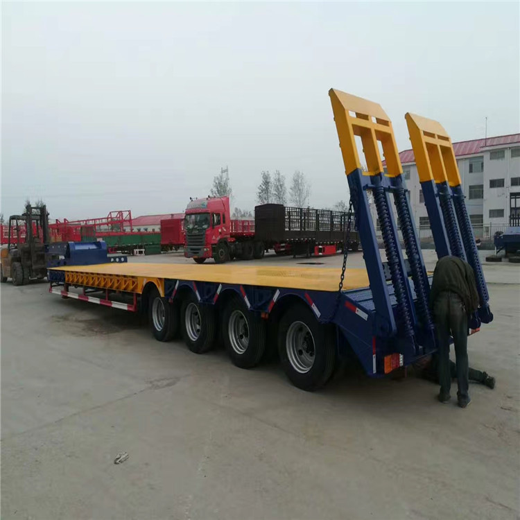 瑞郓13米低高标准配置 梁山低平板半挂车专业生产厂家-阿里巴巴