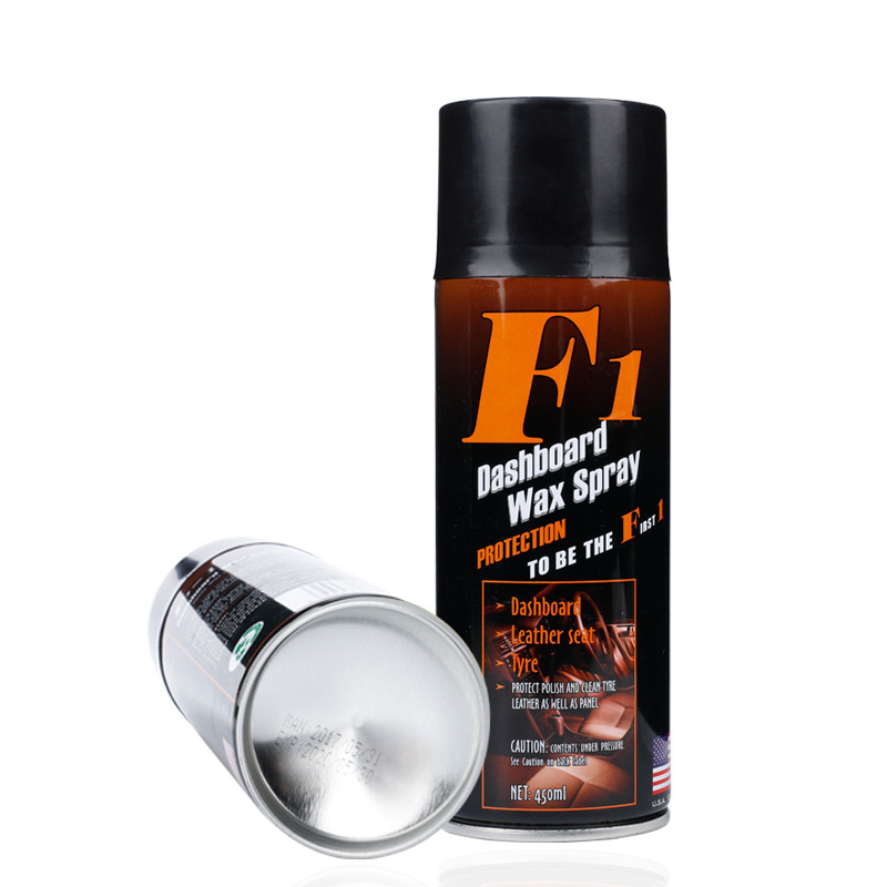 F1 Dashboard Wax Car Dashboard Wax Spray Leather Brightener