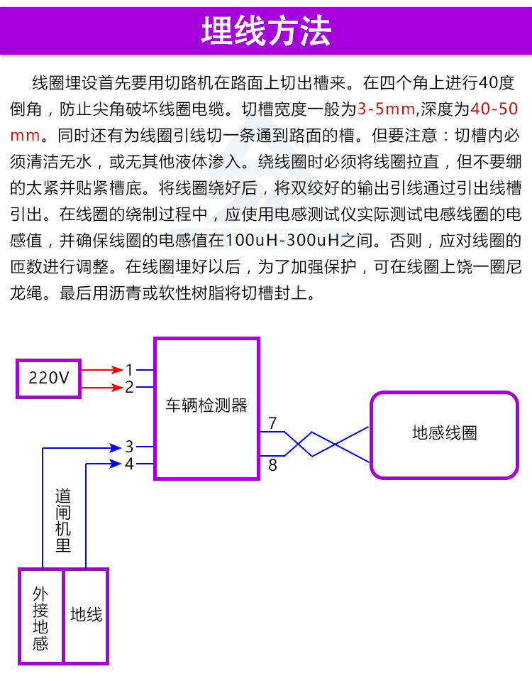 志美通 地感线圈线厂家直销高温线停车场专用地感线1.0mm/100米