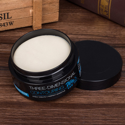 厂家直销 哑光造型发泥发蜡清香味持久定型自然蓬松塑形泥女男士