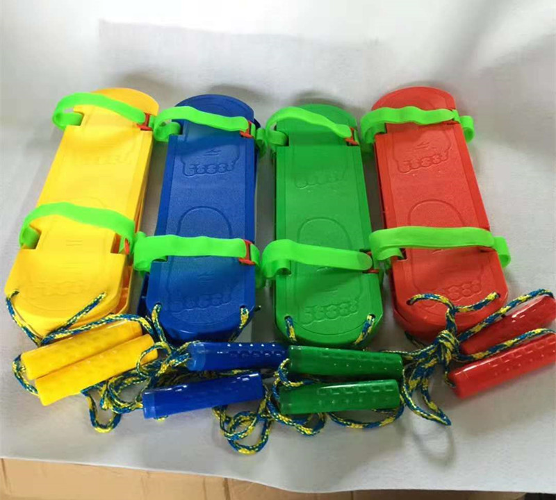 幼儿园户外体育运动玩具儿童感统训练器材团队协力板双人游戏鞋