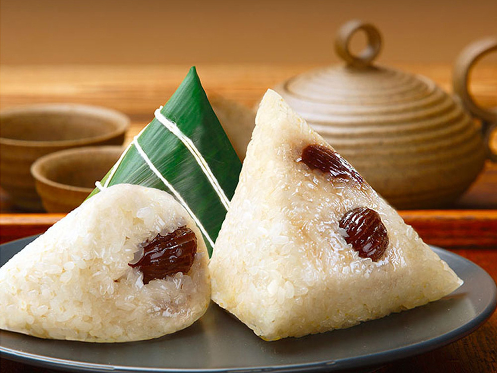 包邮端午节粽子思念八宝粽62.4克*5只早餐点心