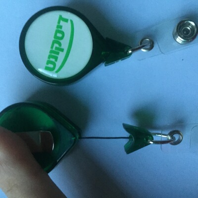 椭圆形易拉扣 拉线伸缩易拉得【可印l公司ogo】