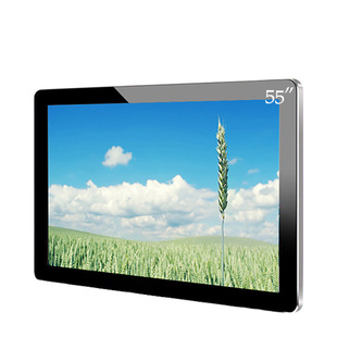 55寸壁挂广告机壁挂超薄分众传媒楼宇安卓广告机led屏网络液晶