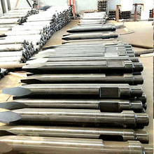 现货供应 165破碎锤钎杆 1.6米普通尖头 耐磨材质 山东工厂
