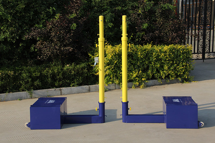 单位企业移动式学习加大型排球柱 加强加厚含网排球柱打排球柱子