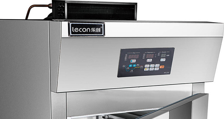 乐创冷藏醒发箱商用18盘烘焙发酵箱面包面团冷冻醒发箱全自动定时