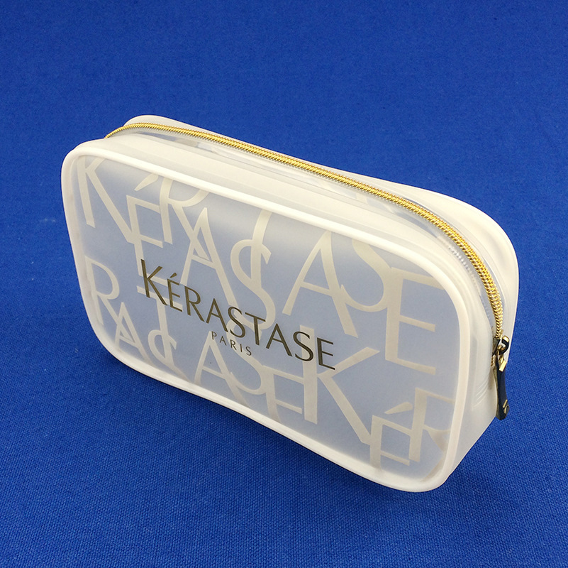 eva半透明磨砂塑料拉链袋化妆品袋子