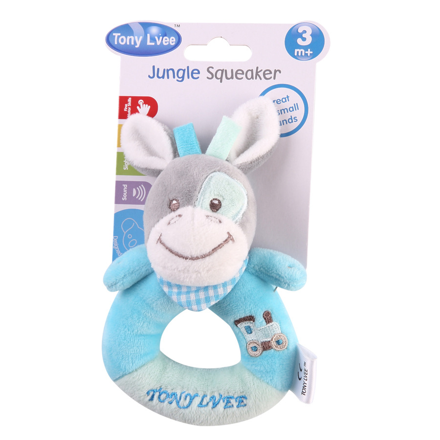 Tony Lvee Animal Hand-Held Rattle