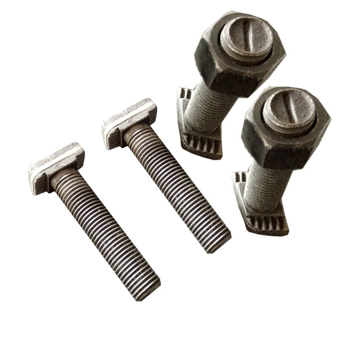宁波厂家直销地铁用防震t型螺栓多齿高强度哈芬螺栓量大从优正品