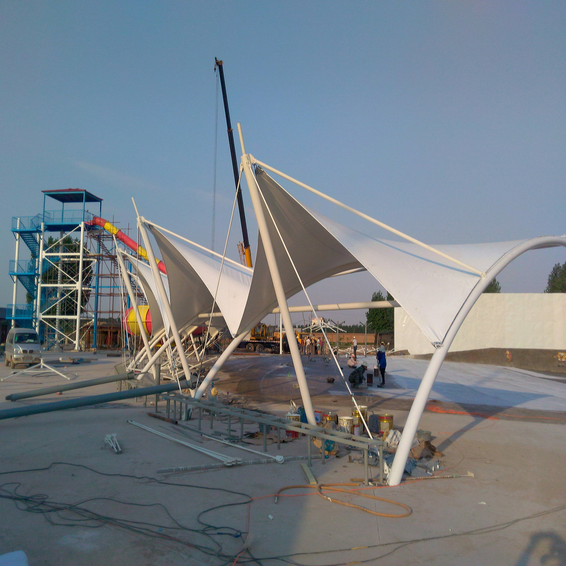 园林景观膜结构设计施工 景观张拉膜