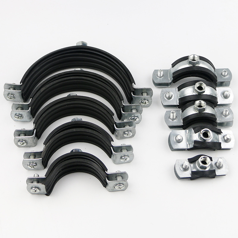 凤兴ppr镀锌金属重型吊卡给水管固定抱箍加厚自攻丝黑皮铁管卡