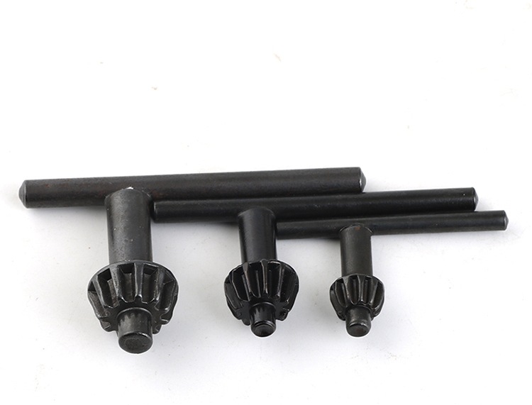 手枪电钻台钻配件 电动工具钻夹头配件 加硬全钢钻夹头扳手/钥匙