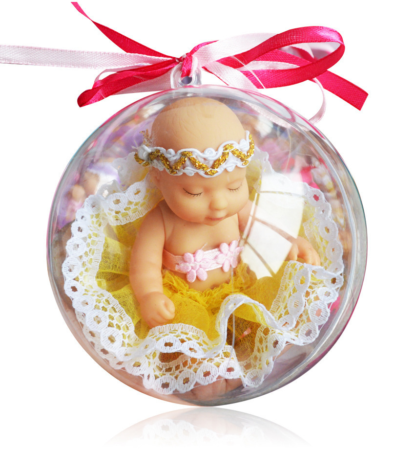 爆款纪念版环保蛋换装娃娃球玻璃娃娃球公主球