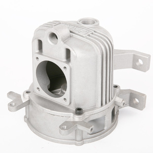 小型空压机气泵配件 无油空气压缩机风利箱体 铝件曲轴箱