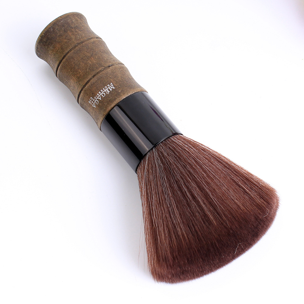 实木理发美发刷毛发刷 扫头发清洁刷碎发刷剪头发刷子 去发刷毛刷