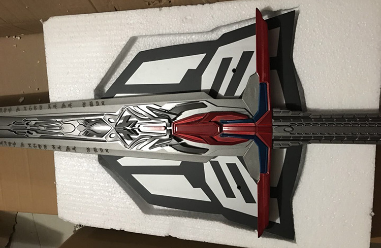 变形金刚5武器周边 擎天柱星辰剑变5审判之剑金属道具模型不开刃