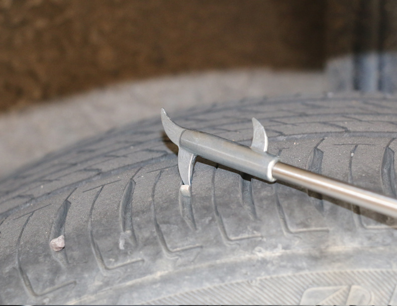 汽车轮胎清石钩 轮胎剔牙刀 轮胎钩石器 不锈钢汽车轮胎护理用品