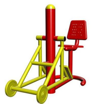 仰卧式腿部蹬力器