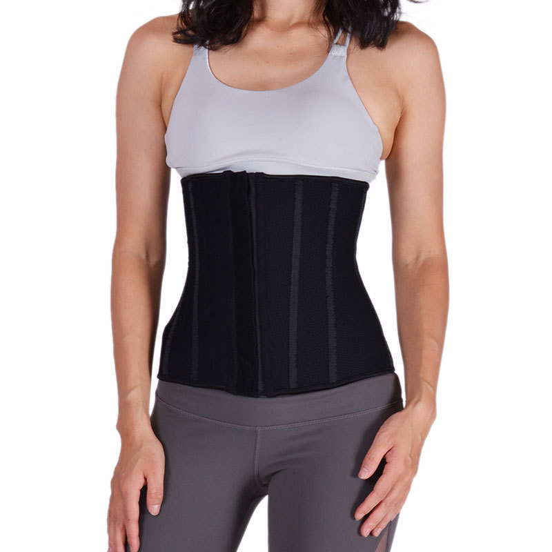 28cm长款钢骨束腰2018秋冬新款束腰 透气护腰收腹定型运动束腰带