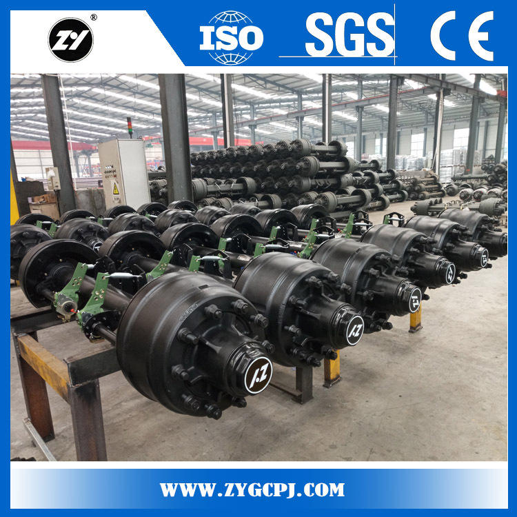 半挂车牵引后桥 机械车桥 美式车桥