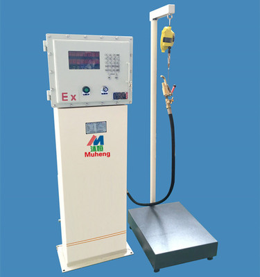 柜式120kg液化石油气灌装秤价格 出口坦桑尼亚lpg气体定量充装秤