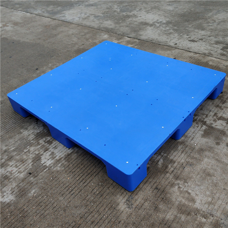 1211平板九脚托盘 平板型塑胶站板 电子厂周转用塑胶卡板