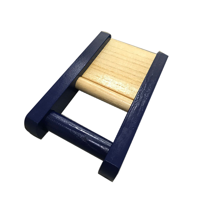 奥尔夫乐器 打击乐器 儿童梆子蓝色刮板敲板搓衣板 木质刮板