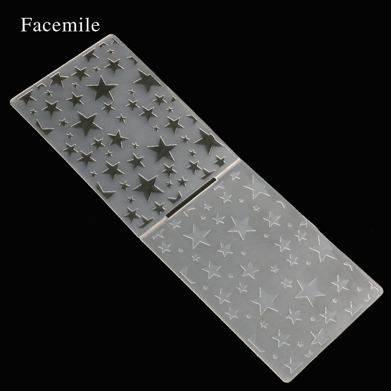 五角星翻糖蛋糕凹凸压花模板 diy星星蛋糕装饰工具 烘焙模具批发