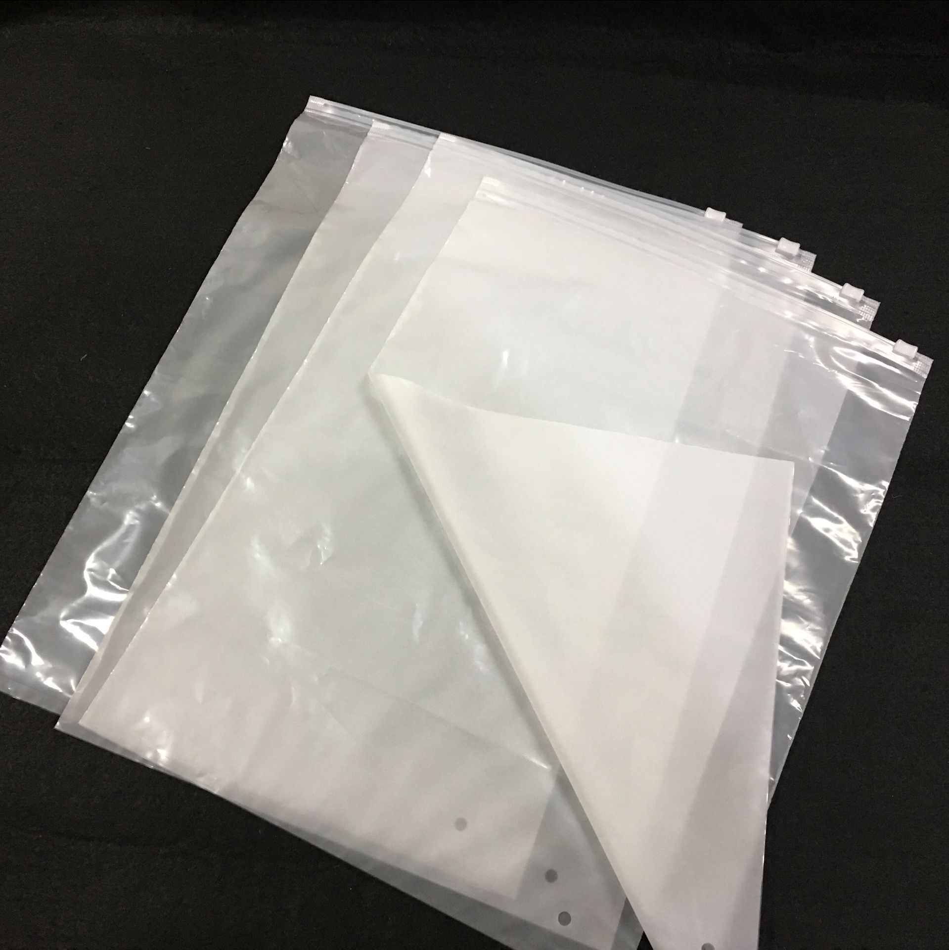 pe拉链袋现货 服装pe自封塑料袋 衣服包装袋透明封口袋 印刷定制
