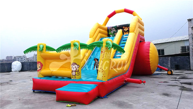 充气城堡滑梯蹦蹦床 陆地闯关气模厂家定制充气攀岩大型陆地冲关