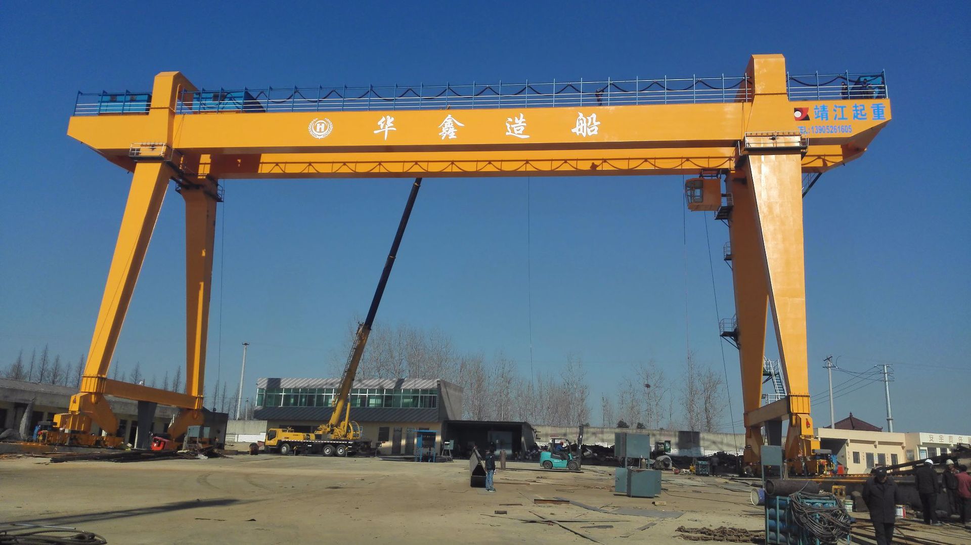 20吨mg双梁门式起重机 高品质龙门吊选宝威 跨度可选