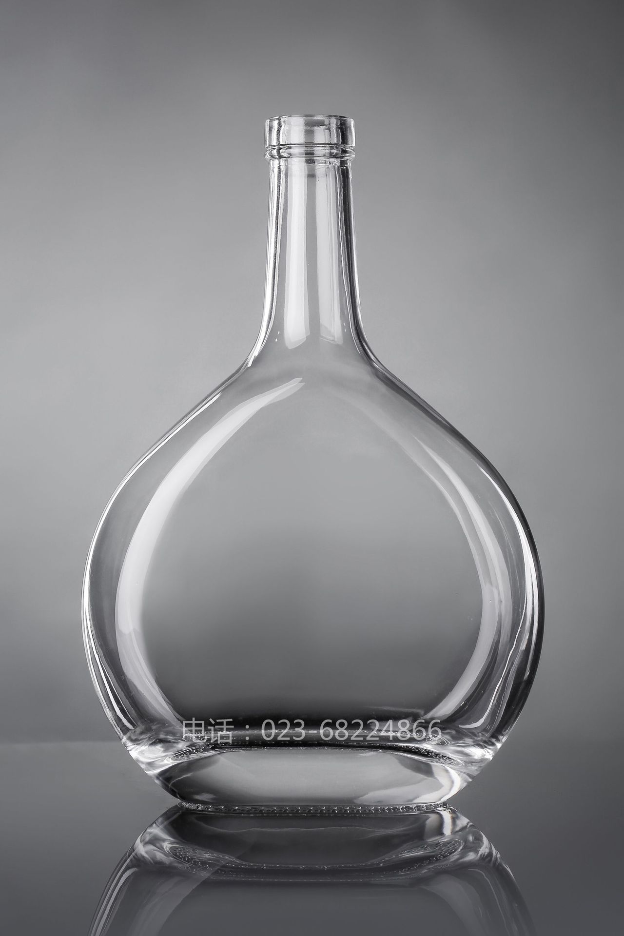 700ML白兰地酒瓶/玻璃洋酒瓶/威士忌酒瓶（恒晶HJ-Y015）