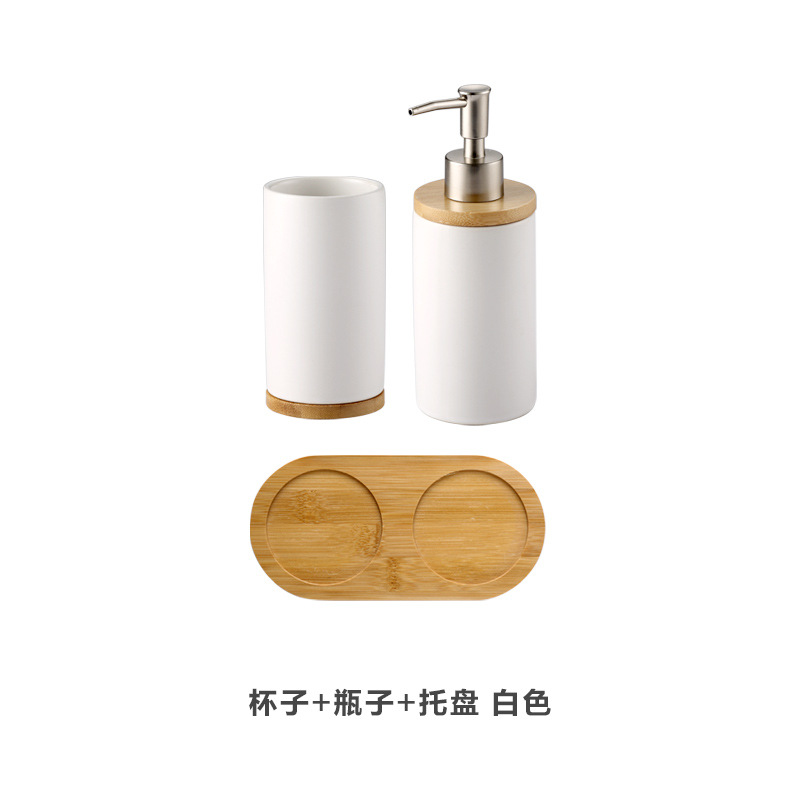 Ceramic Cup Water Cup Tooth Mug Bathroom Toilet Cup Hotel Homestay Washing Set Couple Brushing Cups