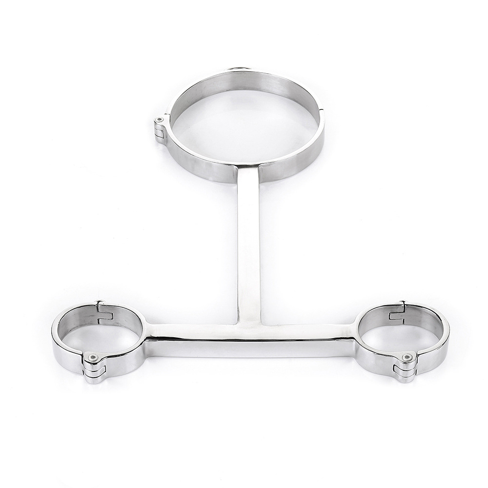 黑帝厂销 不锈钢3cm高螺丝款t字型枷 成人情趣用品 夫妻调教调情