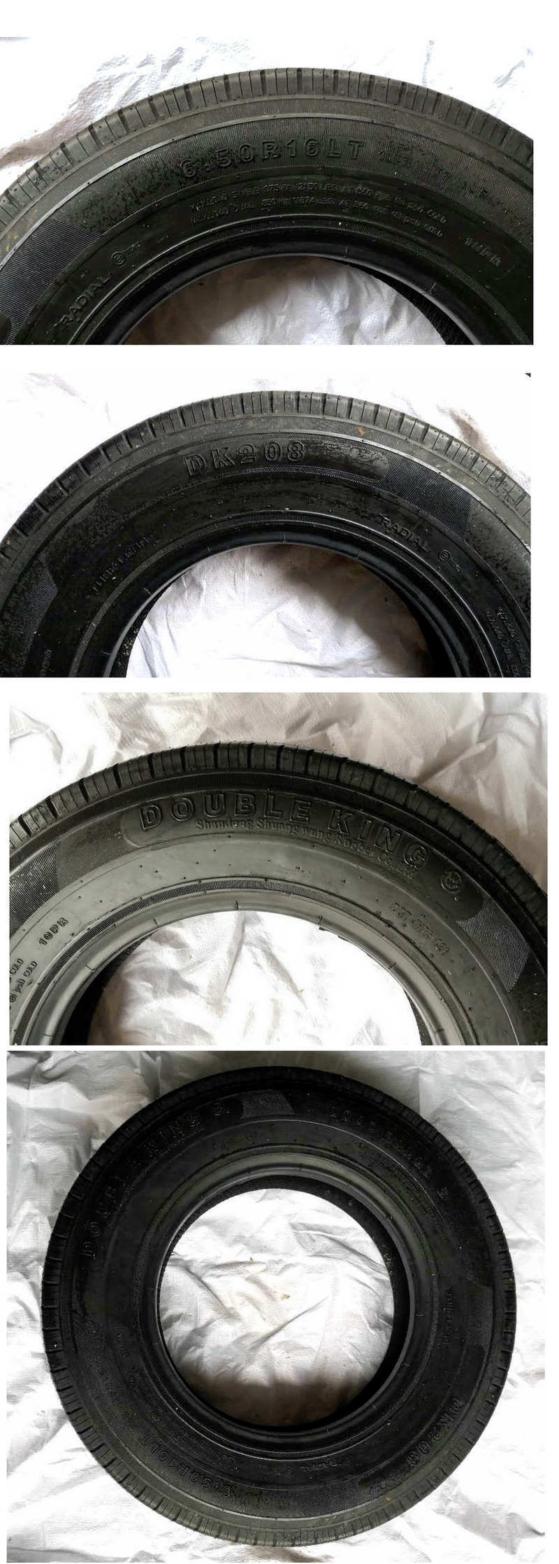 双王轮胎600r13600r14600r15650r16700r16真空载重耐磨轮胎